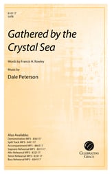 Gathered by the Crystal Sea SATB choral sheet music cover